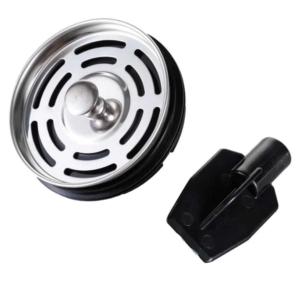 Kitchen Sink Stainless Steel Filter Garbage Disposer Strainer Sink Filter Removable Sink Splash Guard Kitchen Accessories