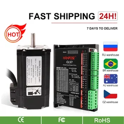 NEMA23 Stepper Motor 57x83mm 2.6N.m 57EH83A4001 +CL57 Closed Loop Servo Driver 57CME26 CNC Controller Kit for 3D printer