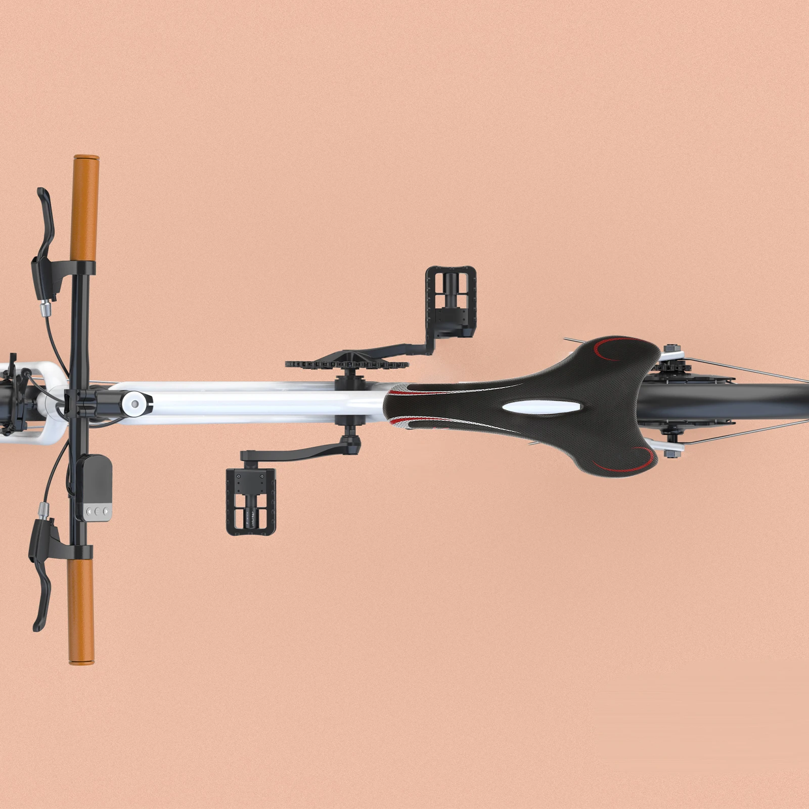 

Bike Seat with Backrest Comfortable Woman Cycle Saddle Padded Cover Men Bicycle Black Saddles