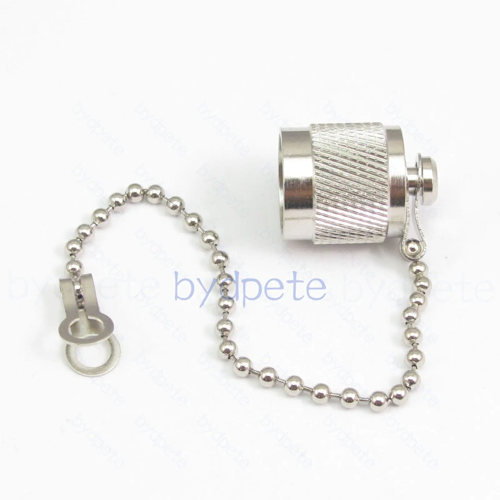 TNC Dust Cap Copper Covers Inside Screw Chain for RF TNC RP-TNC Female Connector