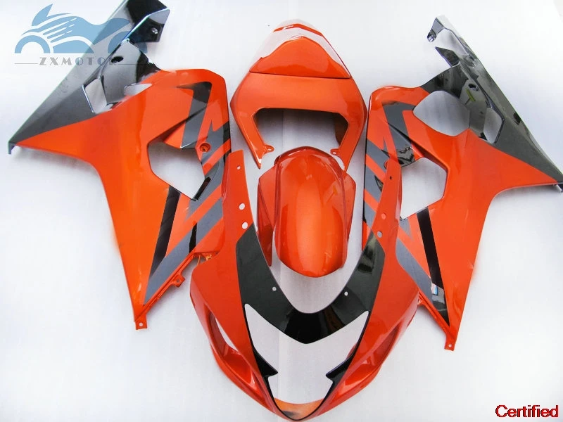 

Новые пластиковые обтекатели для SUZUKI 2004 2005 GSX R600 R750, комплект гоночных спортивных обтекателей 04 05 GSXR750 GSXR600 K4, красный, зеленый, фиолетовый