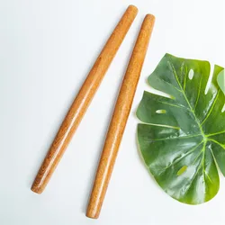 Hawaiian Hula Dance Kalaau Stick 30CM Dancing Rhythm Sticks by Polished Hardwood for Excellent Sound Musical Instruments