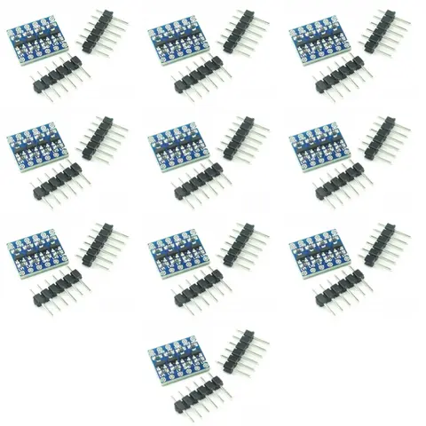 10PCS Logic Level Shifter Bi-Directional two Four-way two-way logic level transformation module