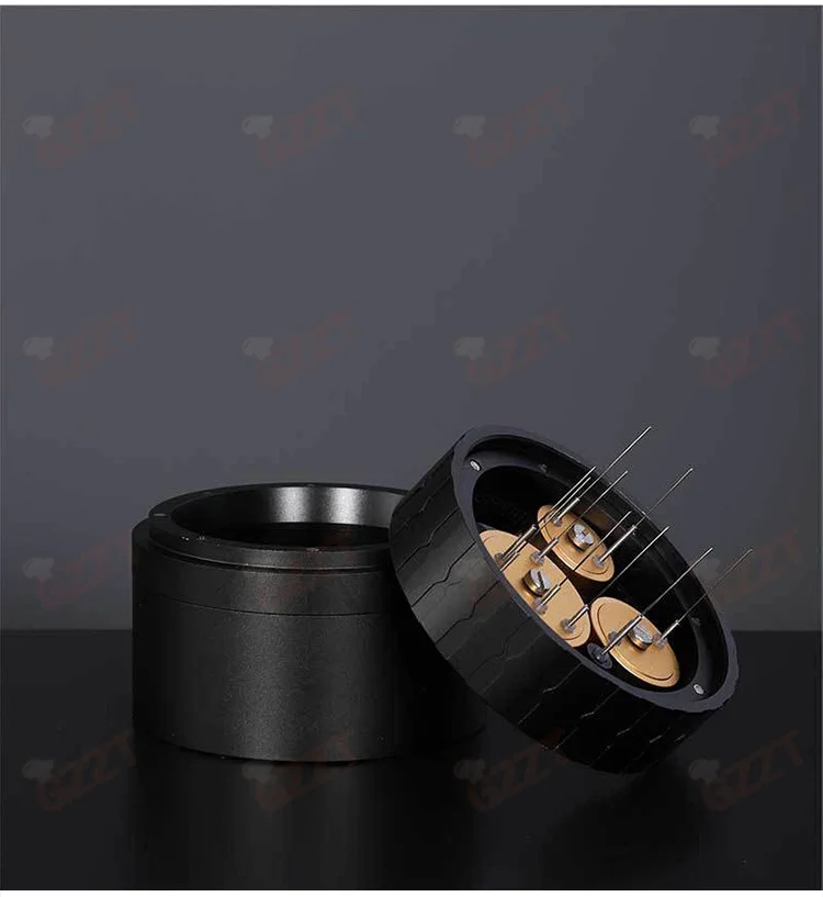GZZT NCD58 Needle Type Coffee Distributor 58mm/54mm/51mm Compatible Coffee Tamper Space Aluminum & Stainless Steel Tamping Tool
