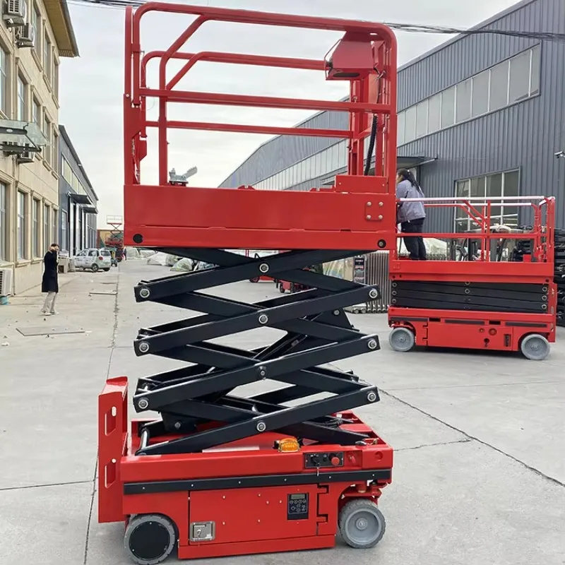 

Customized YG-GZ0406 CE8m-20m Electric Hydraulic Scissor Lift Self-propelled Steel Platform 80-1000kg Capacity 3-5m/min Lifting
