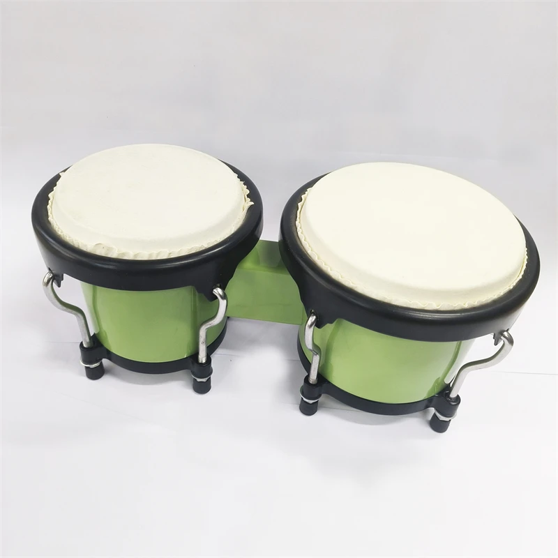 BGD‑08C 4"*5" Mini Plastic Body Bongo Drum Percussion Instrument Hand Drum for Beginner Music Learning Performance - view 6