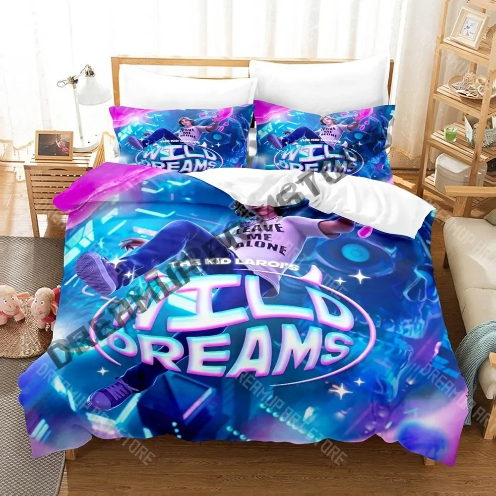 

3D Print Kid LAROI Bedding Set Single Twin Full Queen King Size Bed Set Adult Kid Bedroom Duvetcover Sets Print Anime Bed Sheet