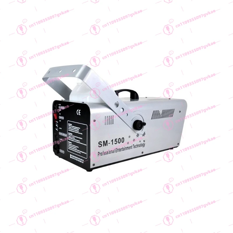 1500W Stage Snowflake Machine Remote Control Injection Adjustable Size Wedding Performance Stage Special Effects Equipment