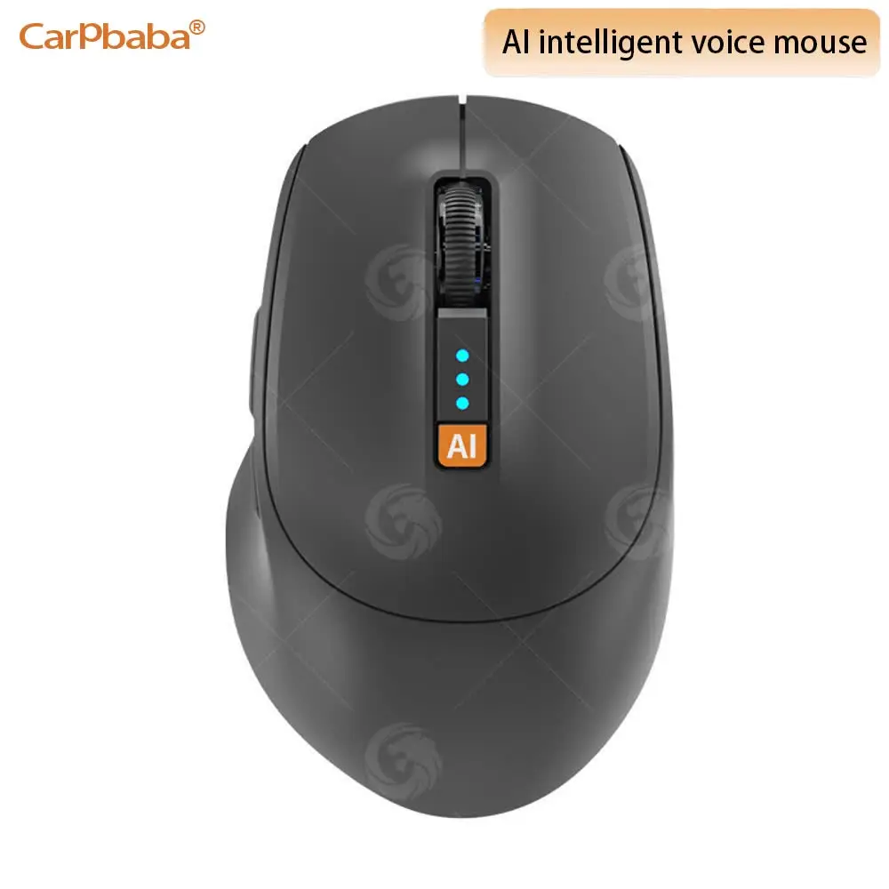 Carpbaba AI1 AI Smart Voice Mouse Artificial Intelligence Writing Translation Typing Rechargeable Bluetooth Three-Mode Wireless