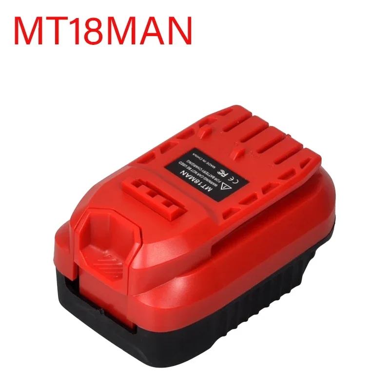 

MT18MAN Battery Converter Adapter for Craftsman V20 20V Tools, Converter for Makita 18V Li-Ion Batteries BL1815 BL1830 BL1840