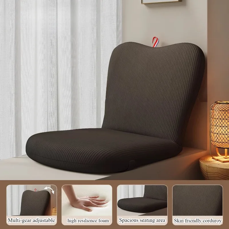 Lazy sofa seat cushion on the ground tatami bed backrest chair balcony bedroom children single small sofa seat image 5