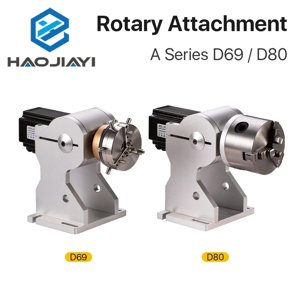 

Three Chuck Rotary Worktable Rotary Device Diameter 69/80mm Fixture Gripper for Co2 & Fiber Marking Machine Extra Axis