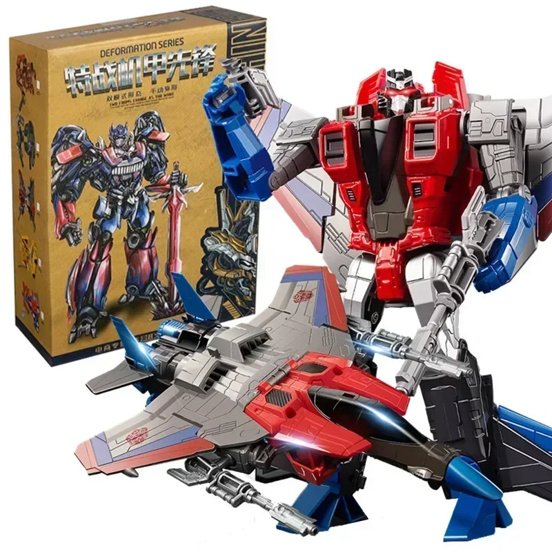 2023 19 Cm Nieuwe Film 5 Transformatie Speelgoed Robot Auto Action Figure Dinosaurus Tank Model Vervormd Kinderen Jongen Gift met Doos