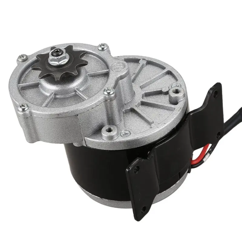 MY1016Z 24V 250W Brushed DC Electric Motor With 9 Tooth Sprocket Gear Reduction Reducer E-Bike Scooter Universal Motor-A02G