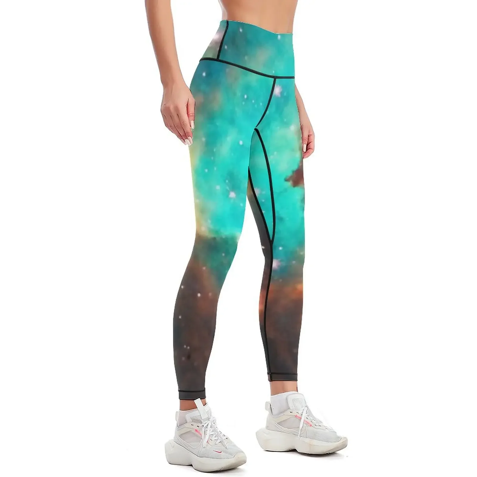 Galaxy / Seahorse / Large Magellanic Cloud / Tarantula Nebula Leggings for physical sports shirts gym Womens Leggings