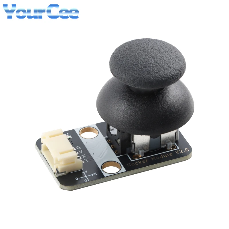 KY-023 ثنائي المحور XY وحدة عصا التحكم PS2 زر لعبة الروك عصا التحكم التحكم رافعة الاستشعار الإلكترونية بنة لاردوينو