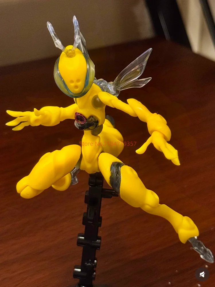 So-Ta Capsule jouets forme série abeille vide Cool guerrier Robot Transformable toxique miel Glint Carmine Collection figurines Gashapon