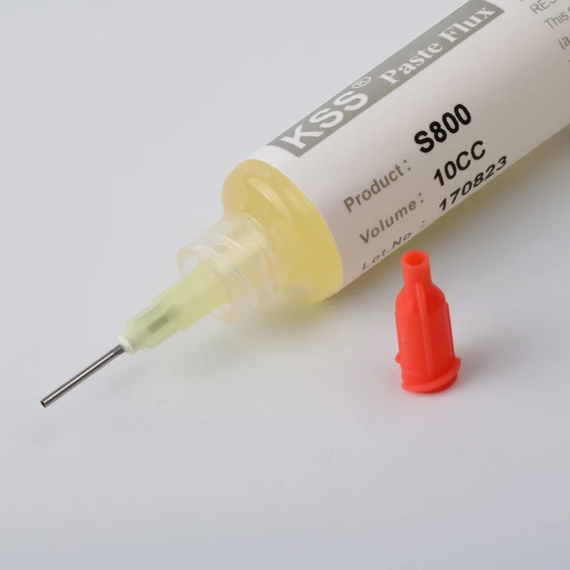 Imagem -03 - Kss S800 Solda Paste Flux para Solda Solda Paste Flux Smd Bga Dispensing Needle 10cc