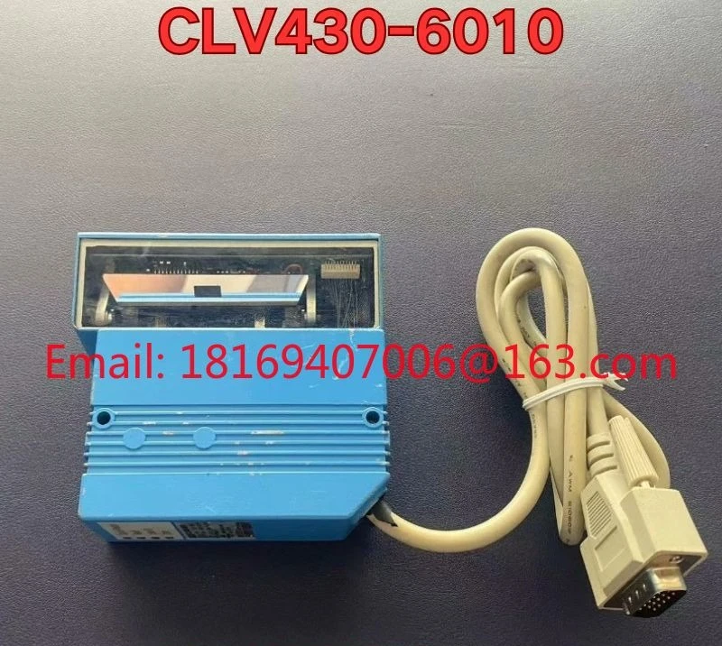 

Second-hand CLV430-6010 barcode scanner function test is normal