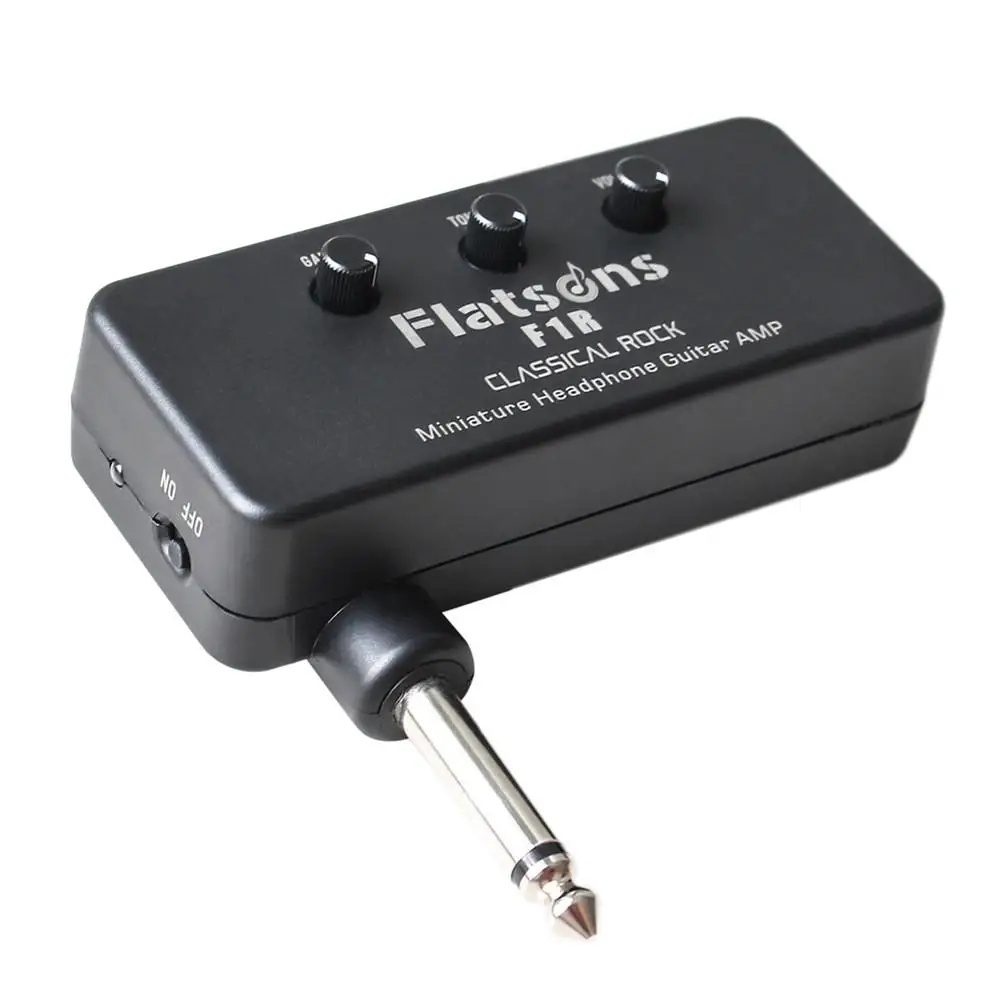 

F1R Guitar/Bass Headphone Amplifier 6.35mm Mini Electric Guitar Headphone Amplifier Music Accessories Dropshipping