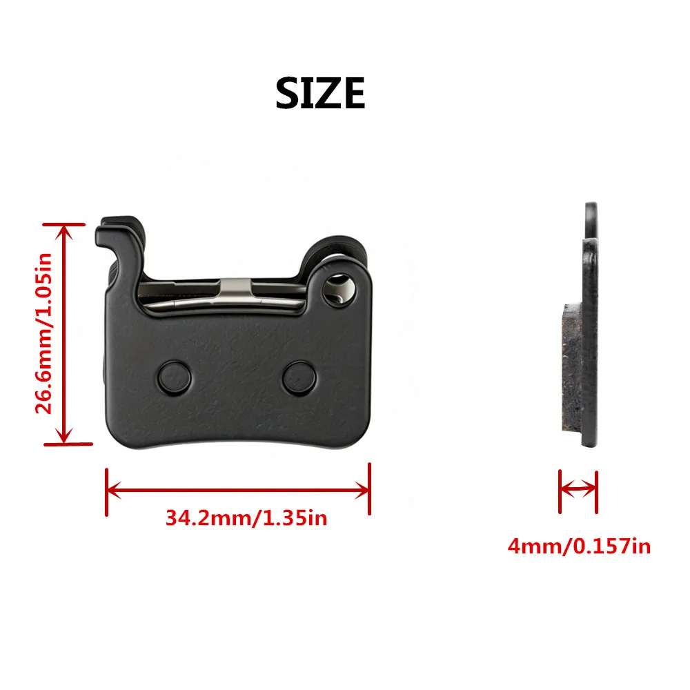 1/5/10 Pairs Resin Bicycle Brake Pad For SHIMANO XTR M965 M975 Saint M800 Deore XT M765 M775 SLX M665 M535 Hone M601 Saint M800 - view 3