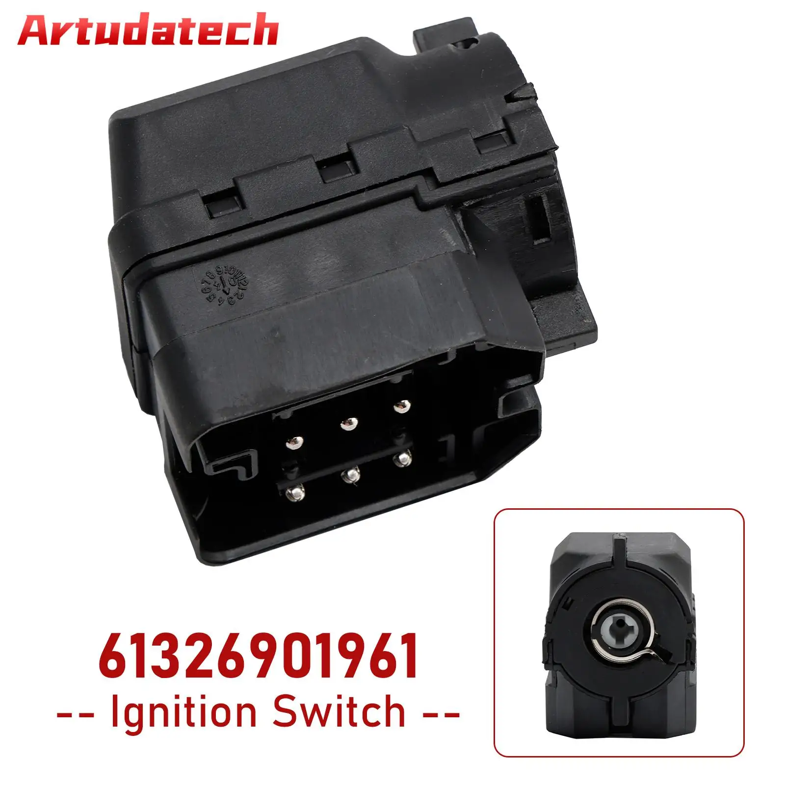 Artudatech Ignition Switch for BMW E46 E39 E85 E83 323Ci 328i 528i 740i 330i 61326901961 Car Accessories