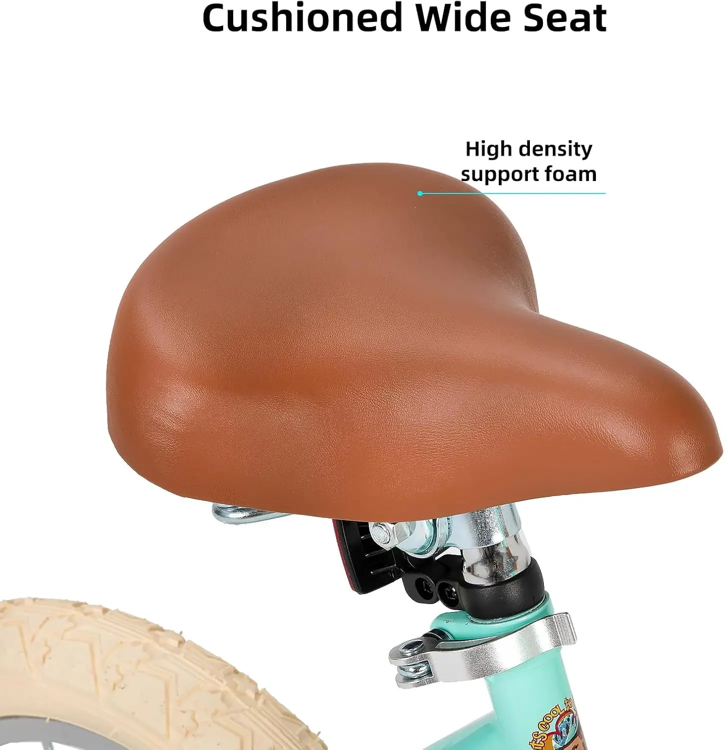 Bicicleta estilo retrô para meninas, rodas de treinamento para crianças de 2 a 12 anos e crianças de 20 polegadas