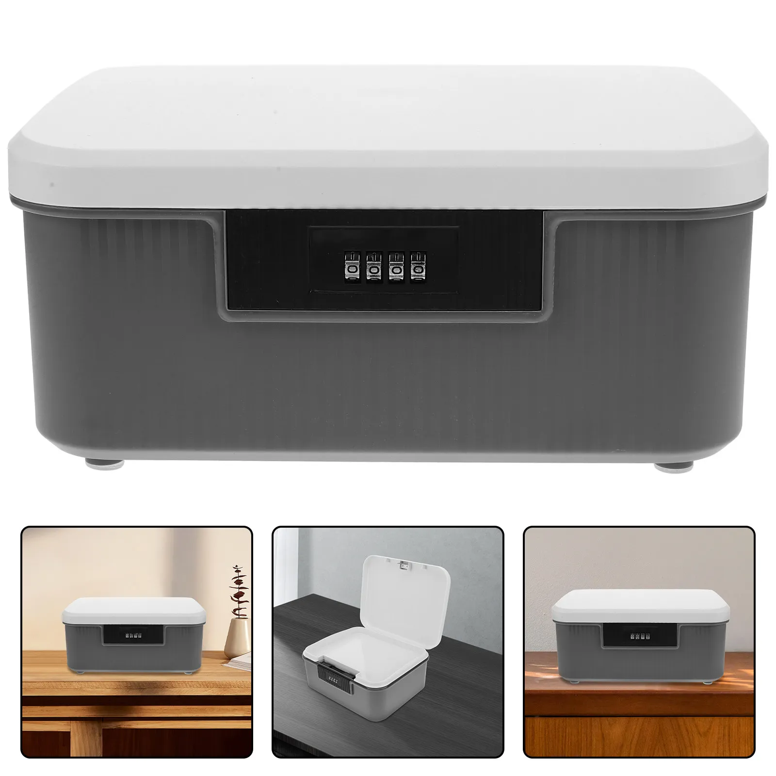 

Многофункциональный запираемый ящик для хранения с защитой конфиденциальности, просторным дизайном и надежной защитой по паролю для спальни и гостиной