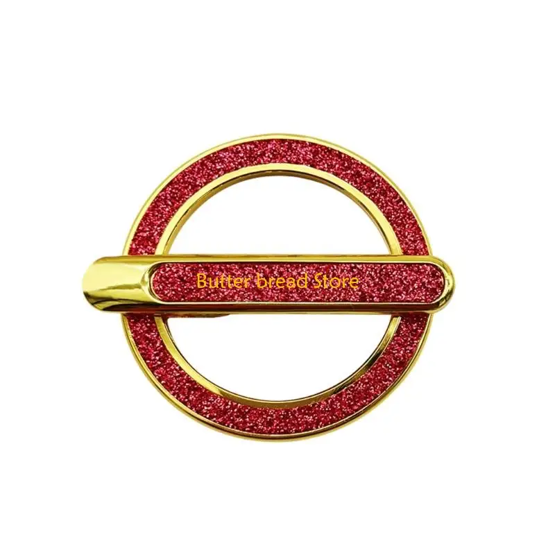 W89C Universal Phone Rack مع تصميم بروش متلألئ 360 درجة قابل للتعديل للهاتف