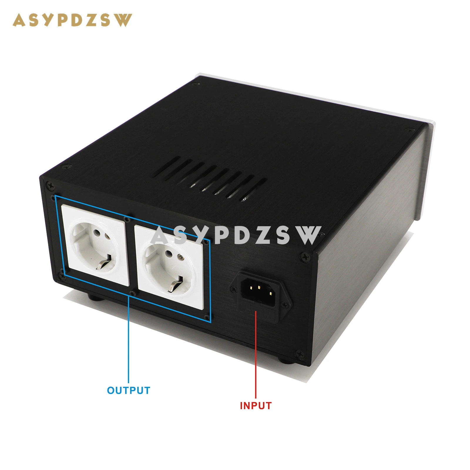 ZKEU500 EU Socket HIFI 500VA Toroidal Balanced isolation transformer 500W AC Power supply processor