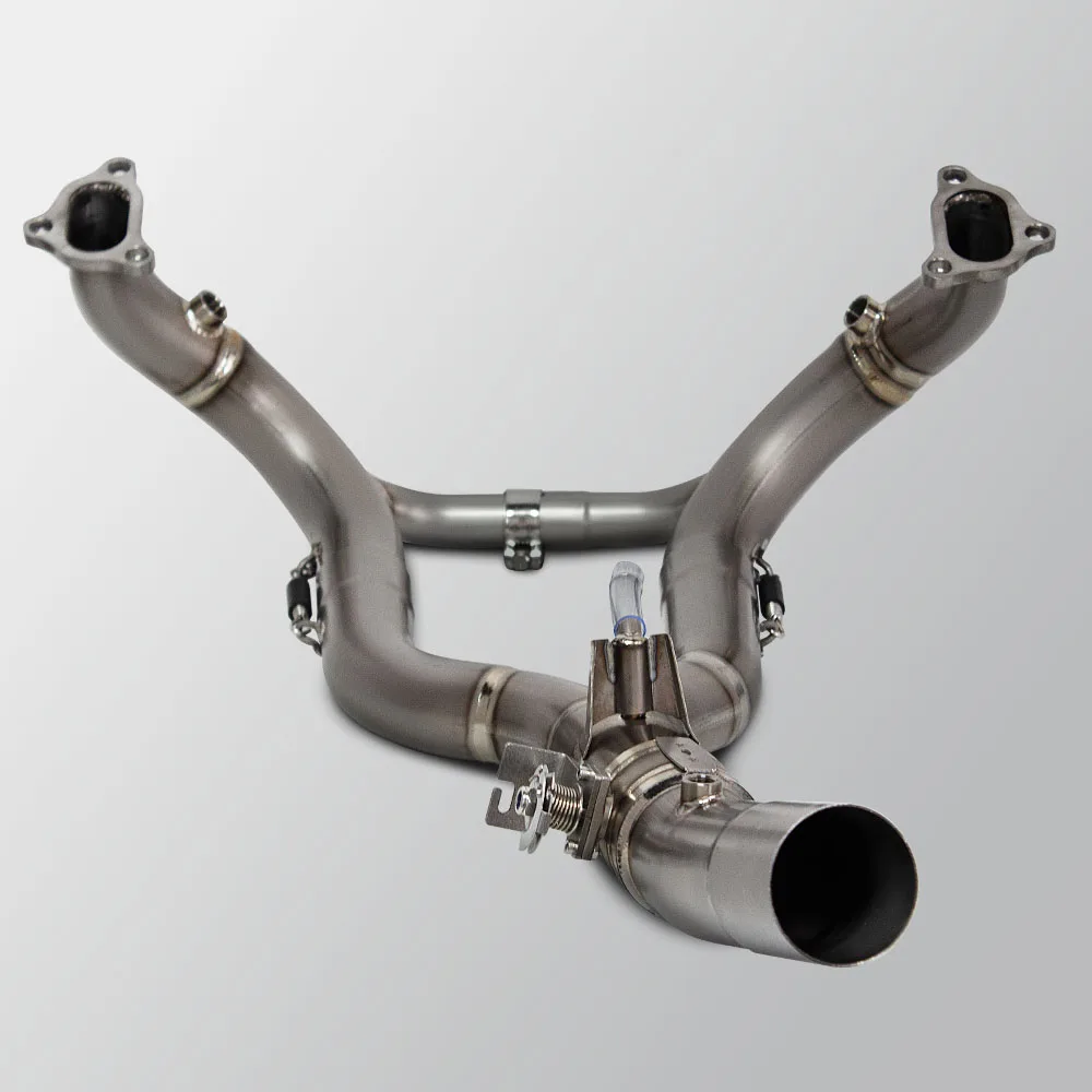 R1250R exhaust front pipe For BMW R1250R R1250RS R1250GS R1250ADV Motorcycle exhaust header pipe compatible original tail pipe