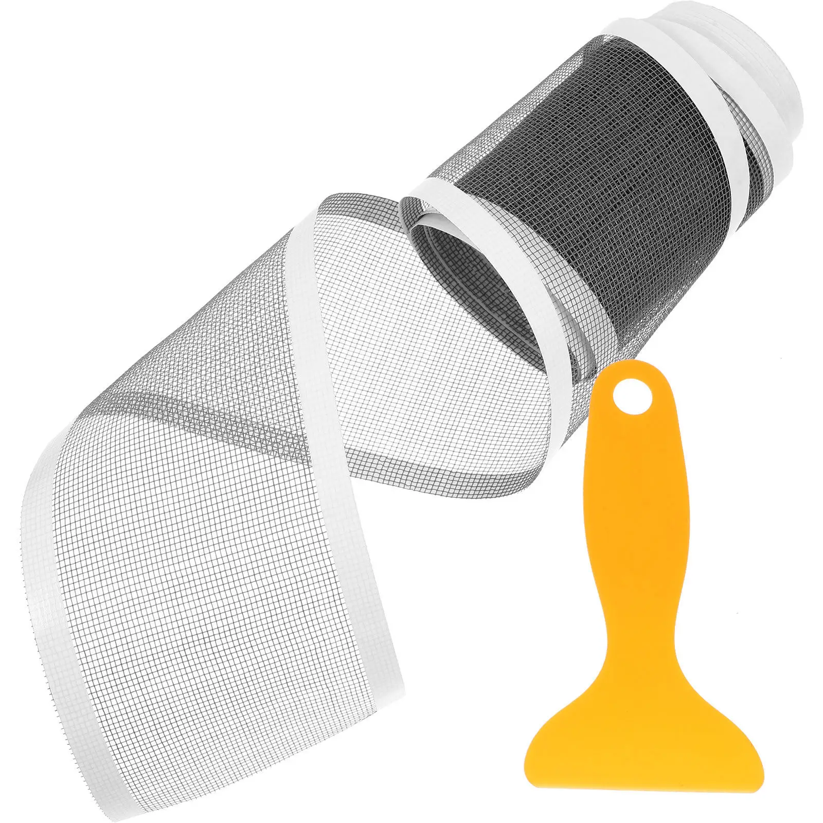 1Set Bathroom Floor Filter Sticker Self-Adhesive Shower Drain Hair Stopper Decal Anti Blockage Household Drain Filter Mesh