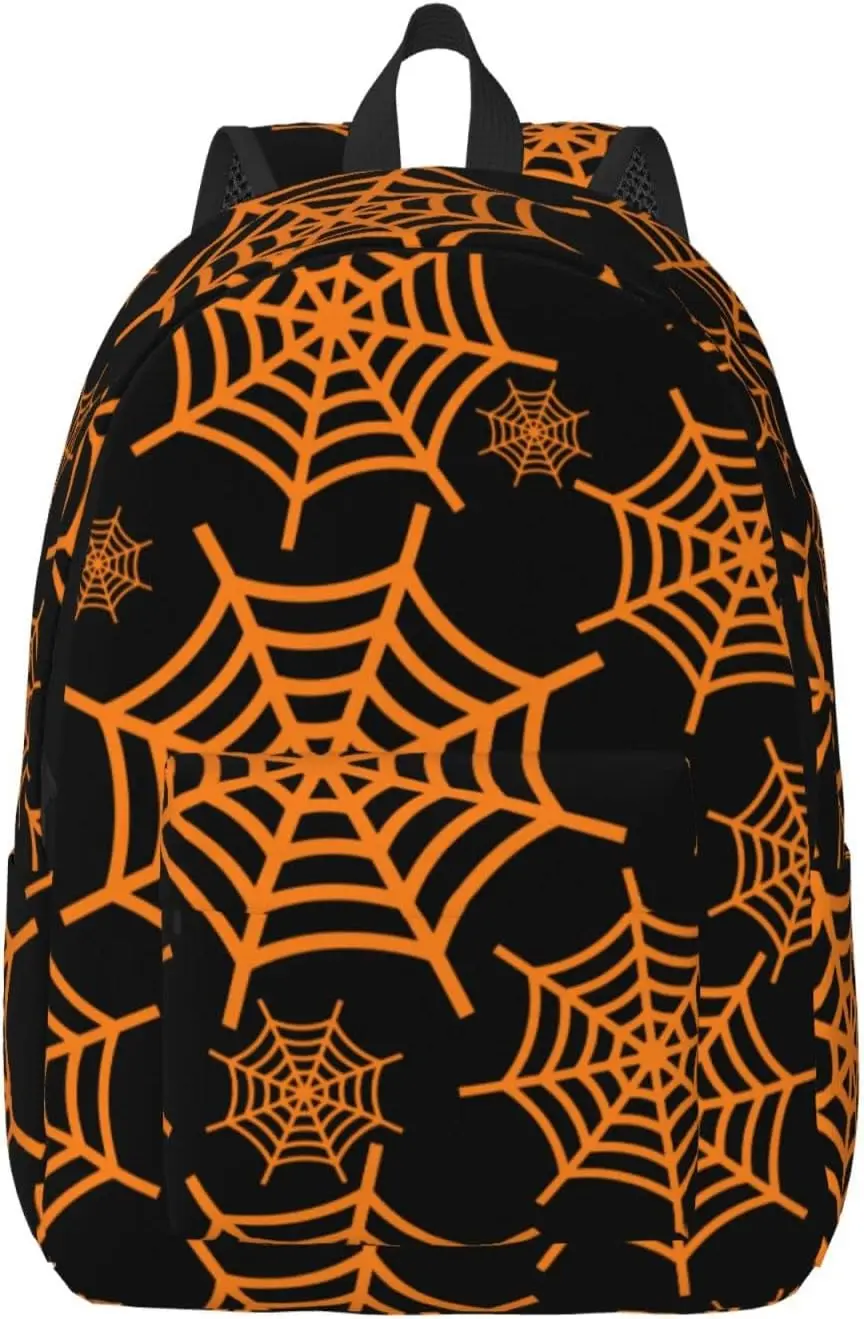 mochila-portatil-leve-halloween-web-para-homens-e-mulheres-bolsa-de-viagem-casual-mochila-lona-ao-ar-livre-laranja
