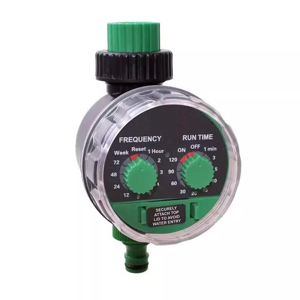 Garden Irrigation Timer 0 Water Pressure Working Controller System Garden Ball Valve Automatic Electronic Watering Timer Home
