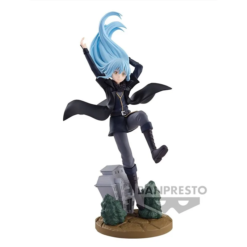 Figurki dekoracyjne na biurko Rimuru Tempest, japońskie Bandai Banpresto, figurki akcji z komiksów, figurka z anime That Time I Got Reincarnated As A Slime.