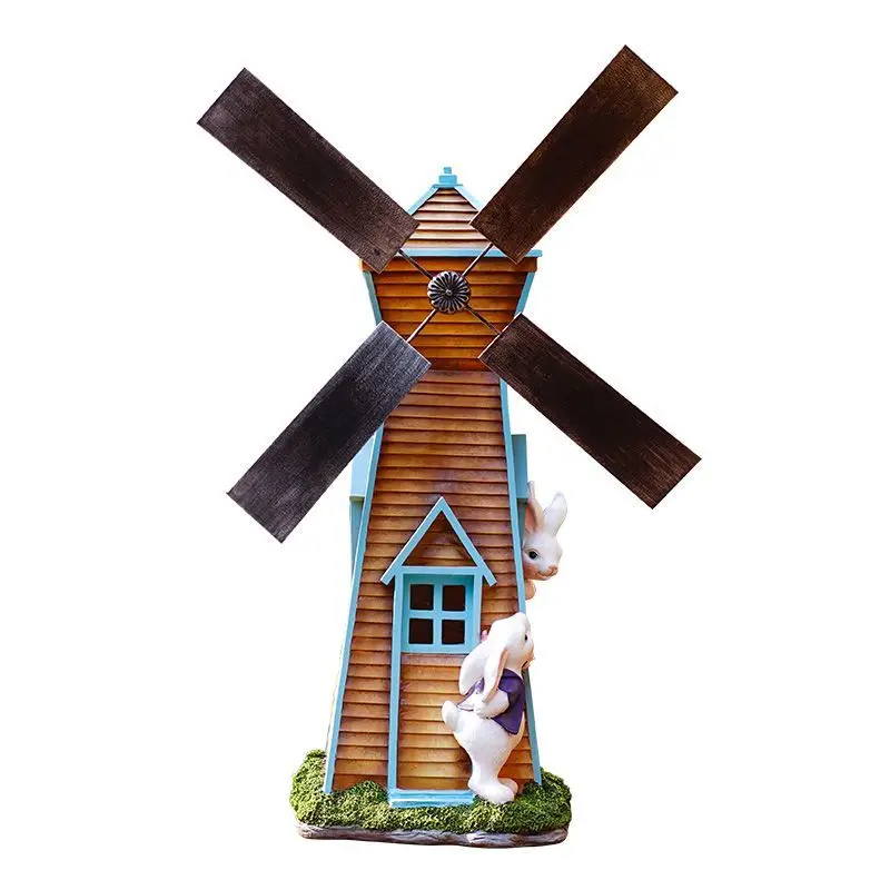 Windmill ornaments garden decoration outdoor balcony yard courtyard house decoration layout landscaping