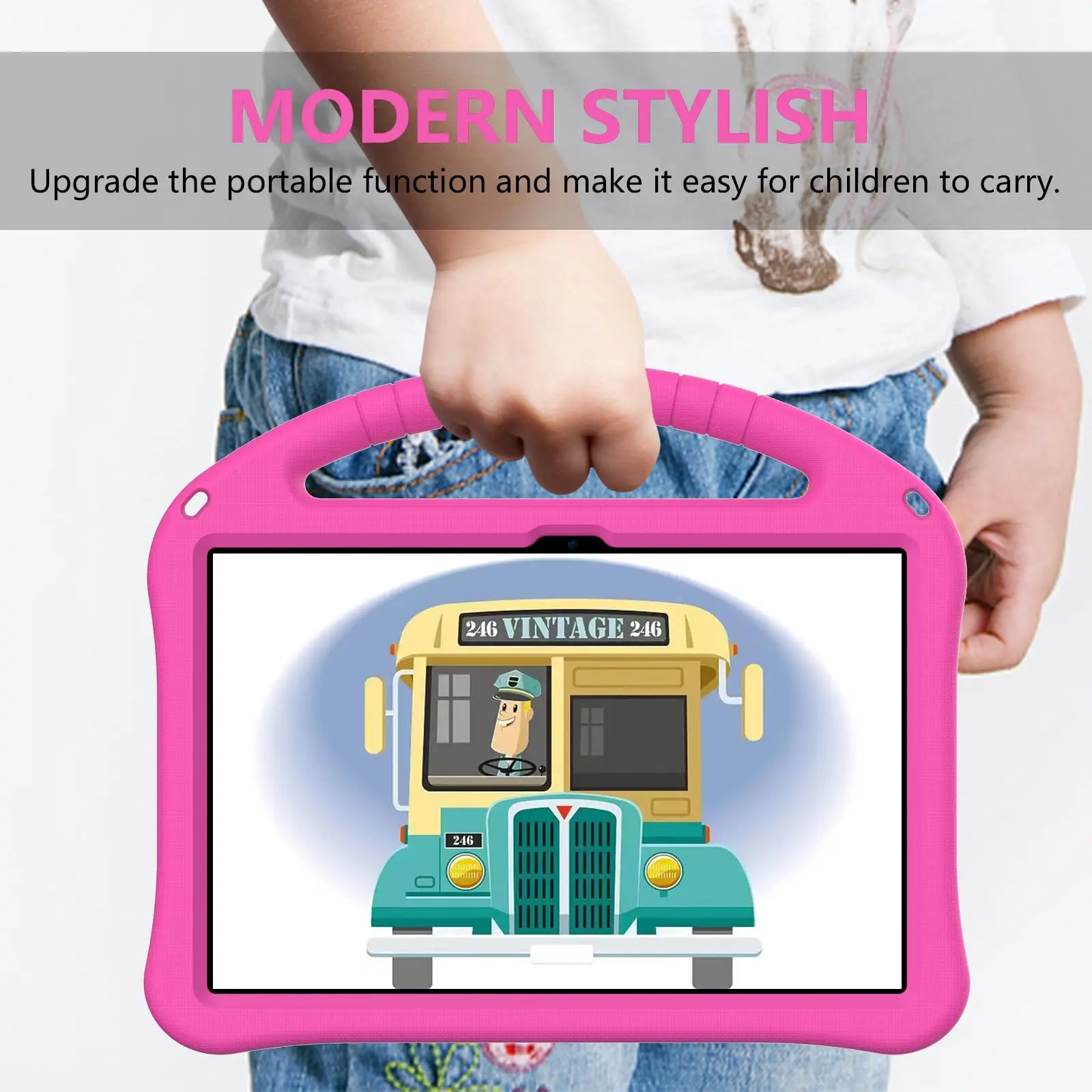 Case for Lenovo Tab M11 2024 (11 Inch) Shockproof EVA Safe Durable with Handle Stand Kids Cover for Lenovo Tab M11 11