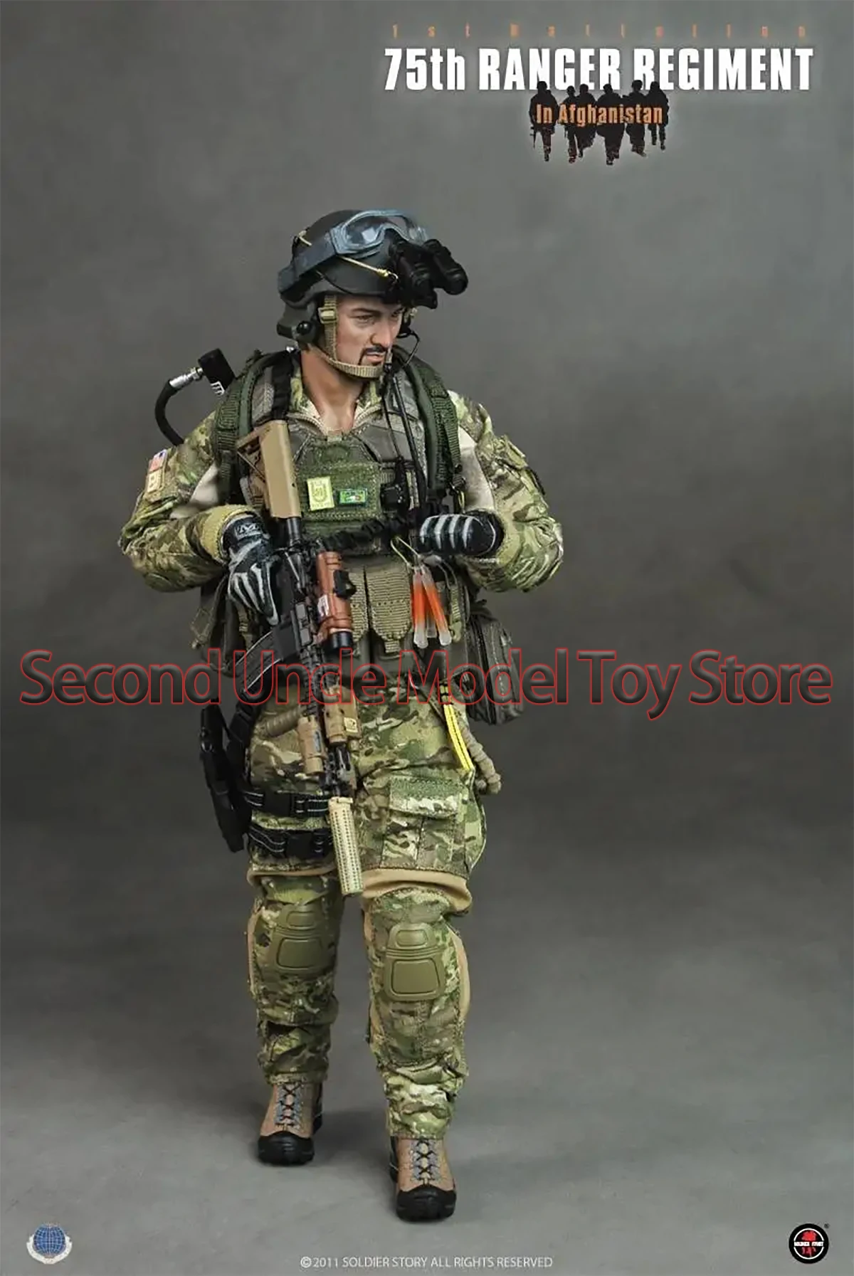 

SoldierStory SS051 1/6 The 75th Cavalry of the US Army 12'' Male Soldier Military Action Figure Full Set Collectible Model Toys