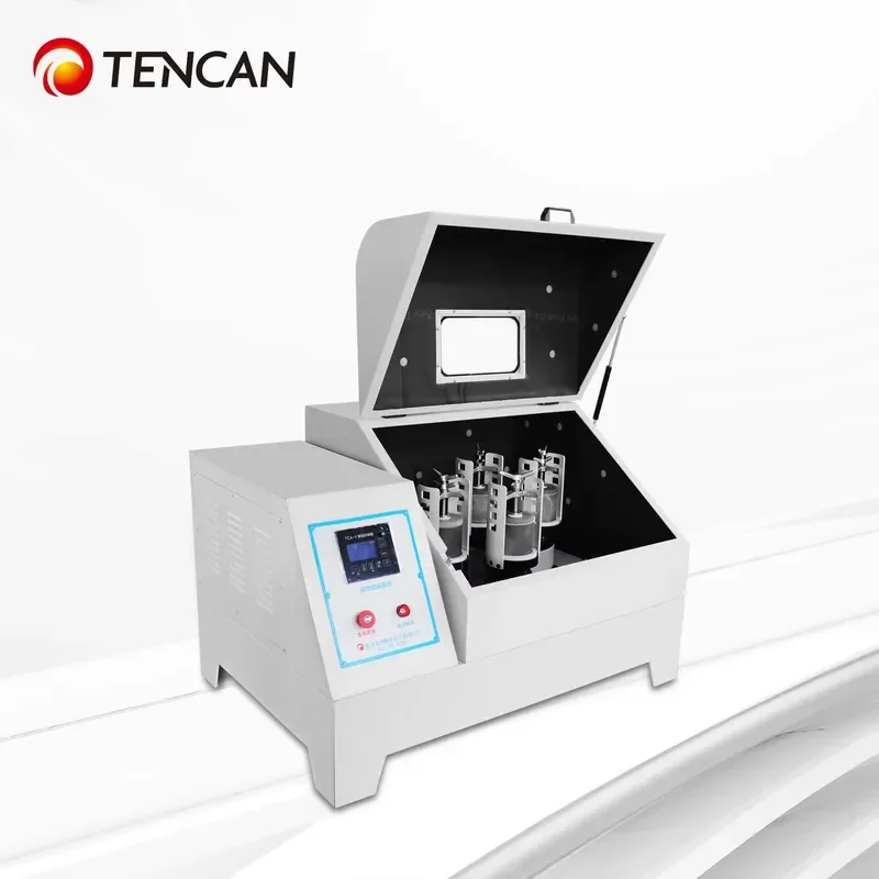 i China Tencan 110V 220V PLC 1L High Efficient Dry Wet Grinding Machine Lab Scale Dual Planetary Ball Mill
