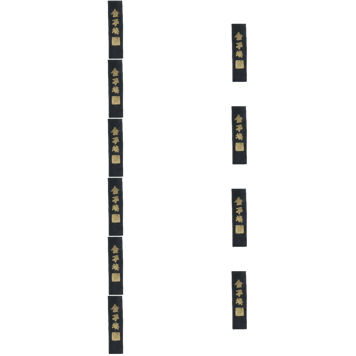 

10pcs 10 Pieces Natural Traditional Calligraphy Inkstone Kit Beginners Sticks Brush for