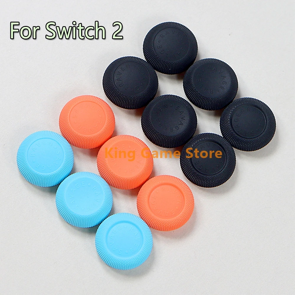 40 conjuntos de tampa do joystick para nintend switch 2 controlador tampas antiderrapantes para ns switch 2 peça de reposição
