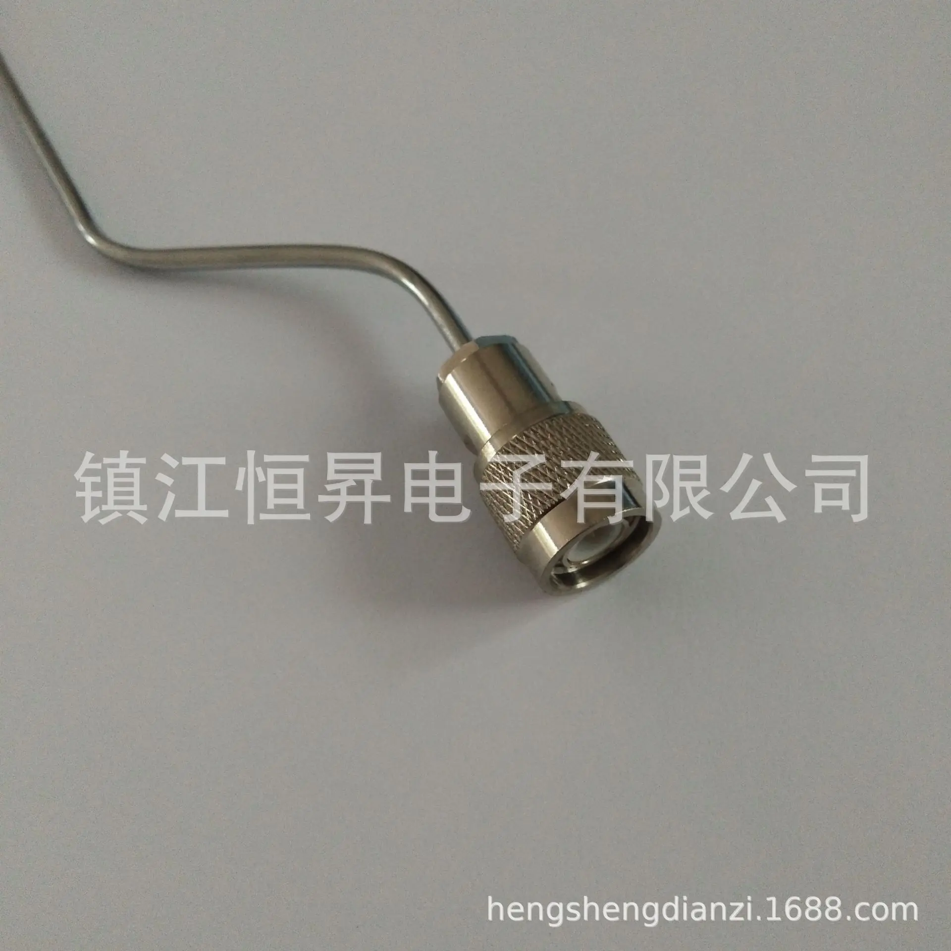 Microwave therapy instrument double needle two bending rod type thermogel treatment line surgical needle probe probe