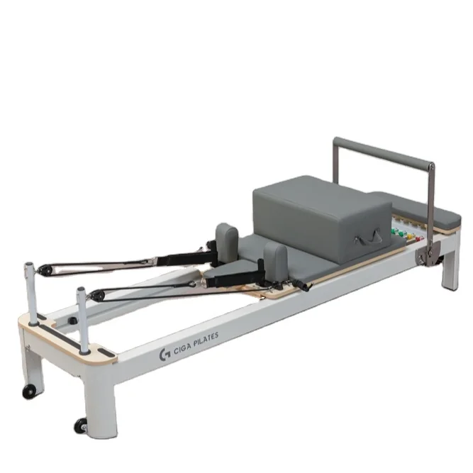 

Aluminum Alloy Core Bed Reformer Lightweight in Size for Professional Health Fitness Training and Yoga Pilates Studios