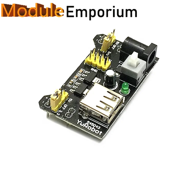 Módulo de alimentação especial para placa de pão MB102 compatível com 5,5 V 3,3 V