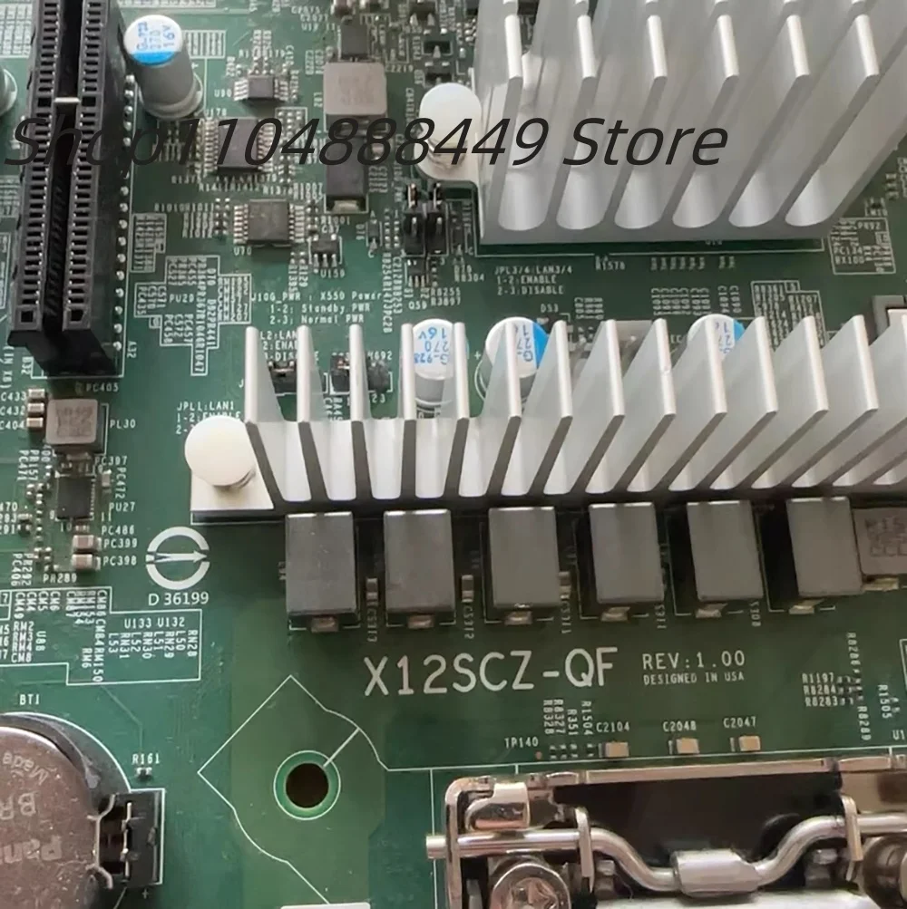 สําหรับ Super X12SCZ-QF เมนบอร์ดควบคุมอุตสาหกรรม