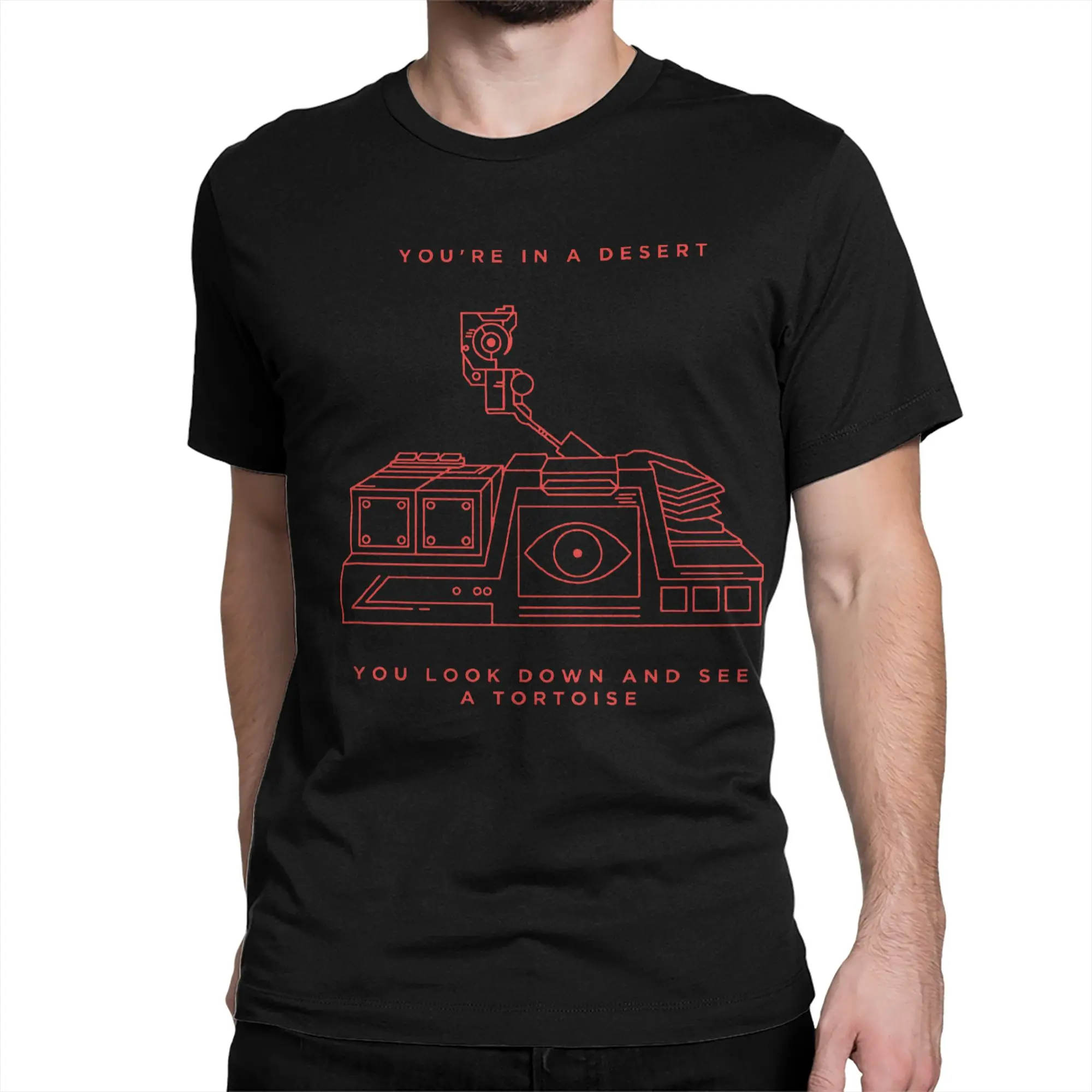 Voight Kampff Machine Blade Runner Men Women's T Shirts  Vintage Tee Shirt Short Sleeve Crew Neck T-Shirt 100% Cotton Printing