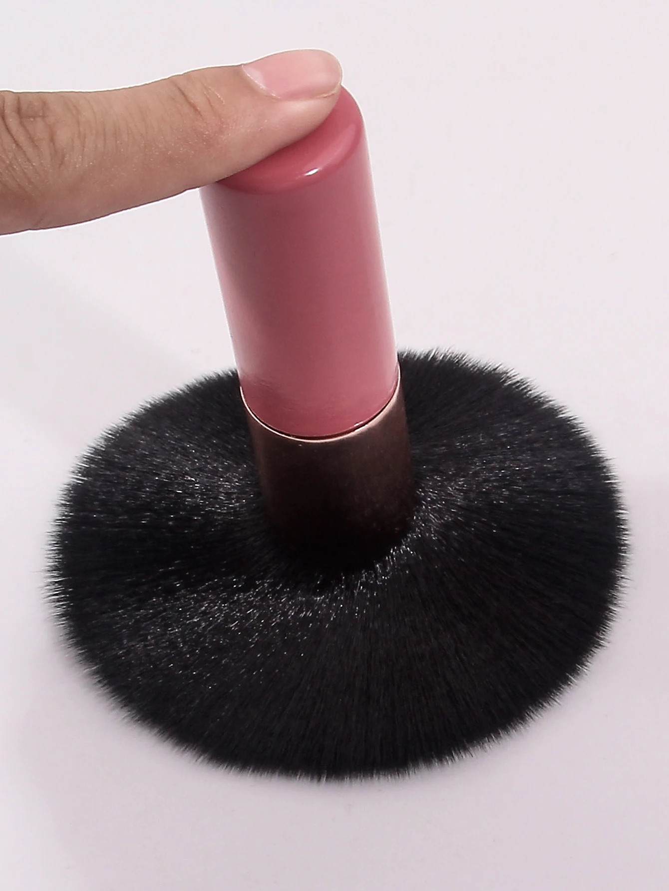 1PC nail art brush, dust brush, nail dust sweeping brush, chubby makeup brush, soft bristle short-handled cleaning brush