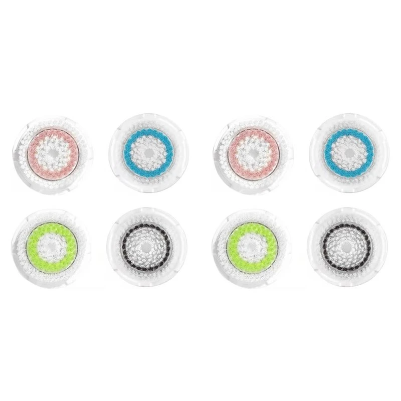 EAS-Facial Cleansing Brush Head Replacement Set For Clarisonic Mia 1, Mia 2, Mia Fit, Alpha Fit,Smart Profile Uplift 8 Pack