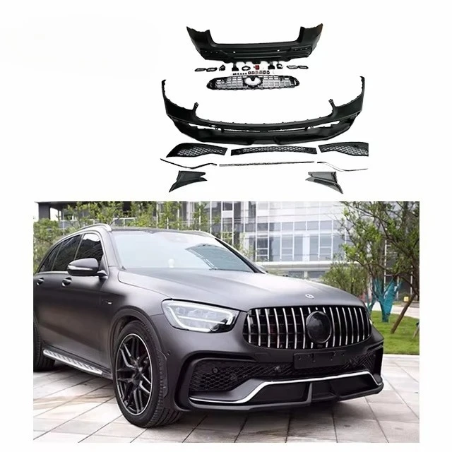

For Benz GLC 20-21 X253 Wald Body Kit Front Bumper Rear Bumper Grille Exhaust