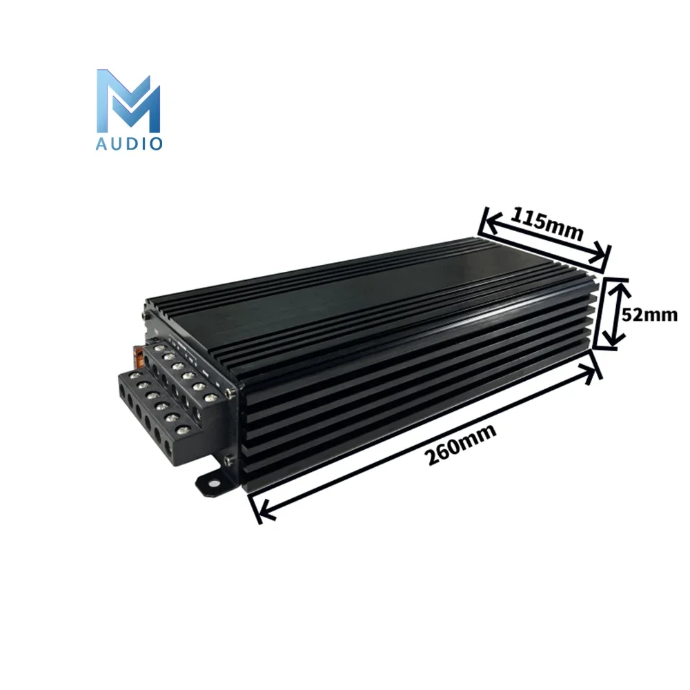 High Quality Car Speaker Audio 4 Channel Full Range Class D Amplifier ME-80.4 Car Stereo Audio System